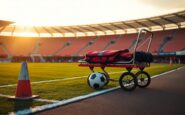 Ecuador player hit by club medical buggy during LigaPro Serie B game