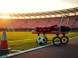 Ecuador player hit by club medical buggy during LigaPro Serie B game