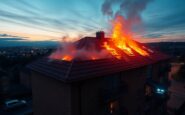 Edinburgh Firefighters Battle Blaze at Restalrig Flats