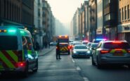 Emergency Services Respond to Crash on Clerk Street in Loanhead