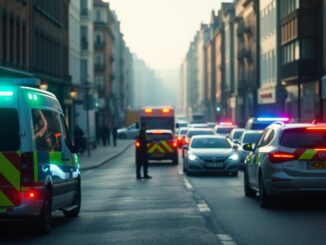 Emergency Services Respond to Crash on Clerk Street in Loanhead