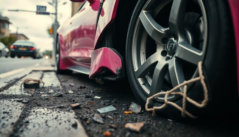Lisa-Marie Brown's Pink Ferrari Crash: Insurance Refuses Claim Over Failed MOT