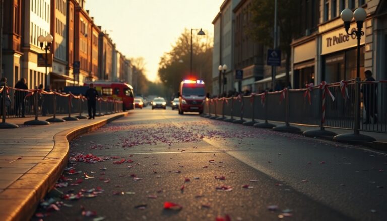 London Fire Brigade and Police Respond to Incidents During Arsenal's Parade