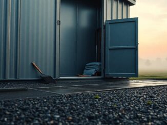 Save Over £170 on the Living & Home Outdoor Steel Storage Shed