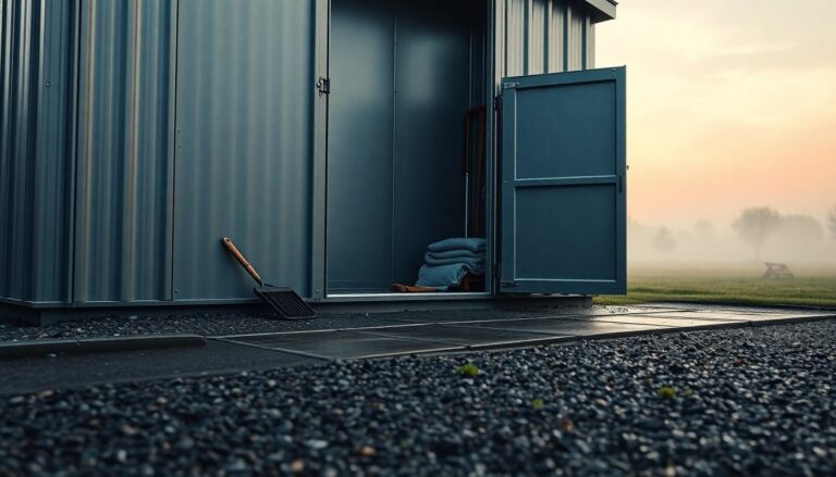 Save Over £170 on the Living & Home Outdoor Steel Storage Shed