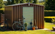 Save Over £170 on the Living & Home Outdoor Steel Storage Shed