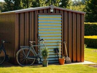 Save Over £170 on the Living & Home Outdoor Steel Storage Shed