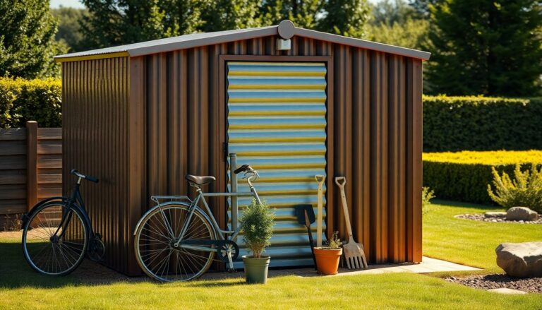 Save Over £170 on the Living & Home Outdoor Steel Storage Shed