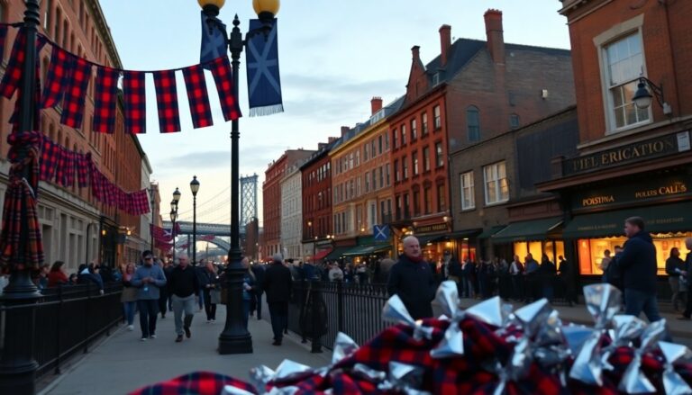 Scotland Fans Create a Tartan Takeover in Providence, Rhode Island