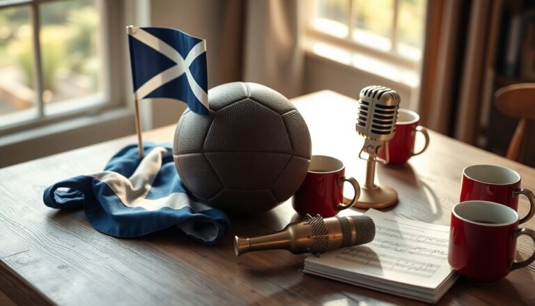 Self Esteem Supports Scotland in Men's World Cup Despite England Ties