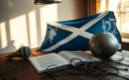 Singer Susan Boyle supports Scotland national football team at World Cup