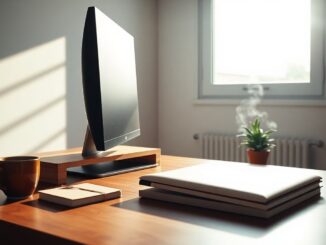 Upgrade Your Home Office with the TTAP Wooden Screen Riser