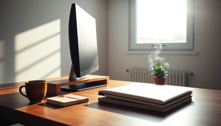 Upgrade Your Home Office with the TTAP Wooden Screen Riser