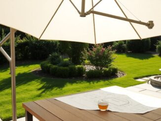 Wowcher's Large Rotating Cantilever Parasol: A Summer Essential