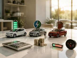 Comparing purchase price, charging costs, and maintenance for electric, hybrid, and petrol vehicles