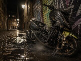 Delivery Driver Loses Livelihood as Stolen Scooter is Torched in Edinburgh