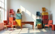 Exploring Berry Dijkstra's Creative Stacking: Where Furniture Meets Art