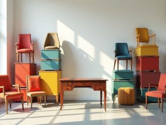 Exploring Berry Dijkstra's Creative Stacking: Where Furniture Meets Art