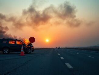 M4 Westbound Exit Slip Road Fire: Traffic Updates and Details