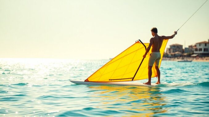 Wingfoil Racing World Cup Debuts in Gizzeria, Italy