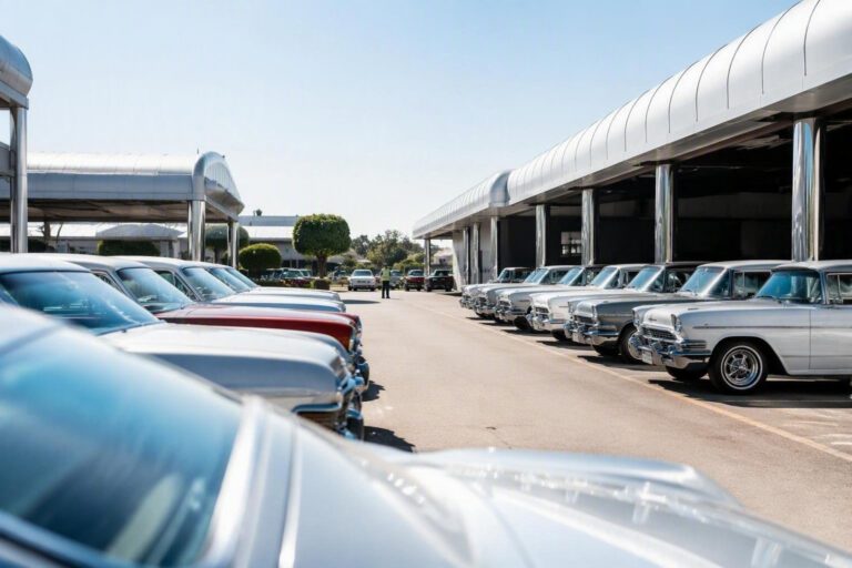 A beginner's guide to purchasing a classic car, including rust checks and insurance options
