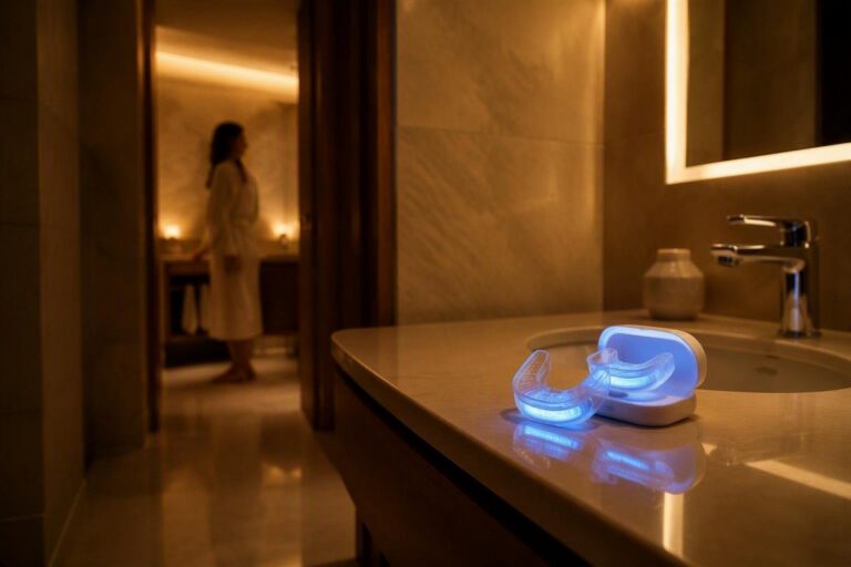 Achieve a Brighter Smile with SmilePro's LED Whitening System