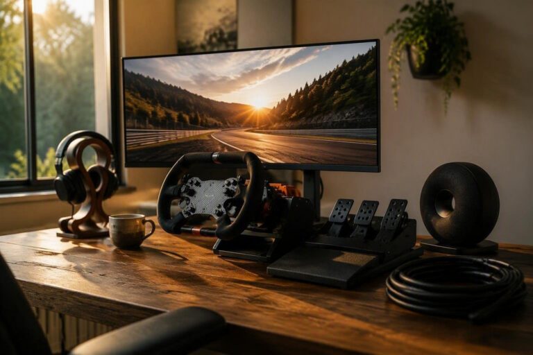 Creating a cost-effective sim racing rig for beginners
