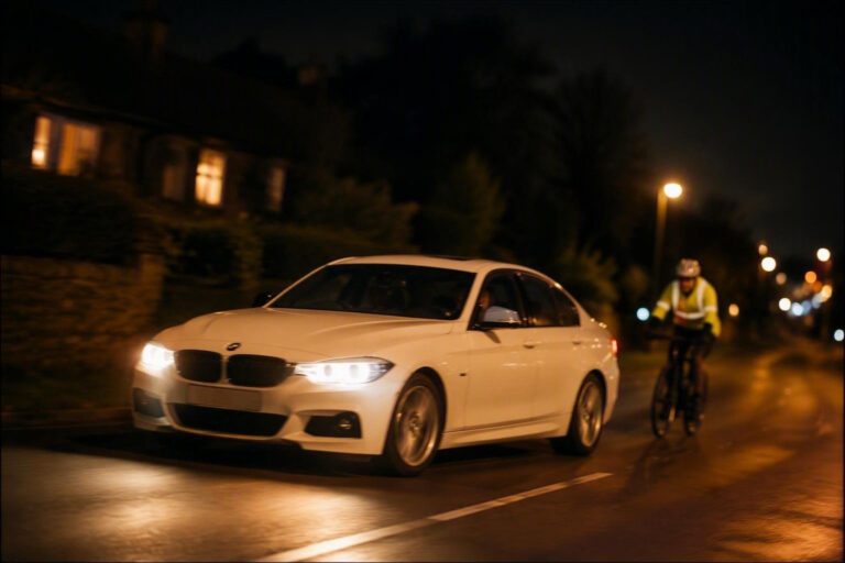 Cyclist Struck by BMW on Gonerby Hill Foot: Authorities Request Information