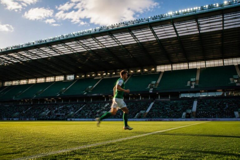 Hibs Aims High in UEFA Conference League with Gent Showdown