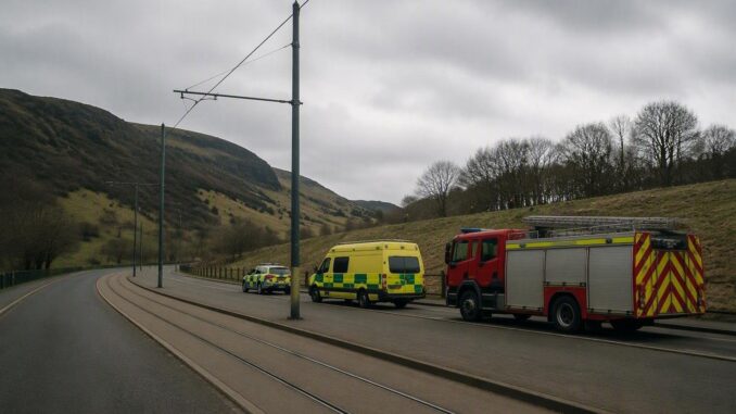 Holyrood Park Incident: Emergency Response Underway at Edinburgh Park