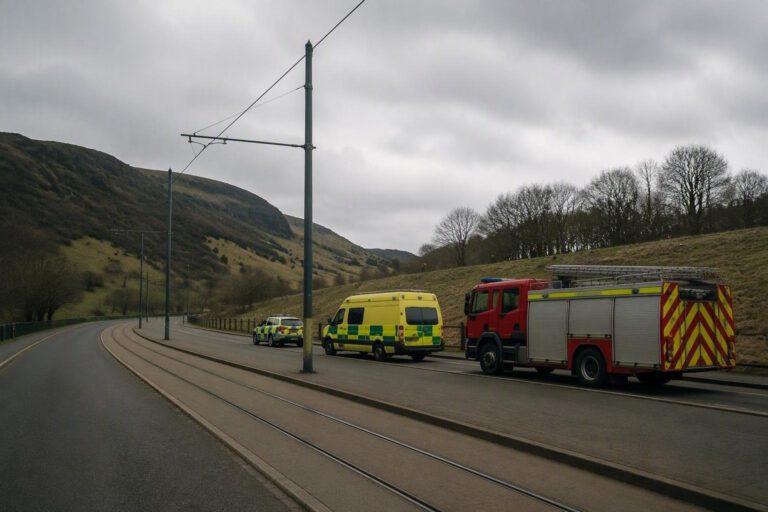 Holyrood Park Incident: Emergency Response Underway at Edinburgh Park