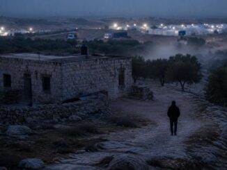 Loui Ridi returns to Qusra home under siege by Israeli settlers