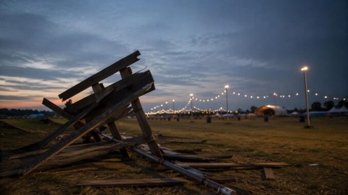 Man dies and six injured in West Sussex festival accident