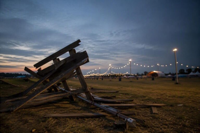 Man dies and six injured in West Sussex festival accident
