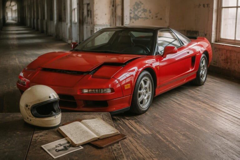 Senna's Iconic 1991 Honda NSX Expected to Fetch Millions at Auction