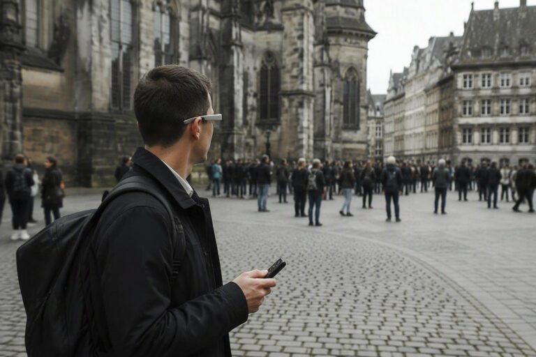 Smart glasses etiquette for public recording