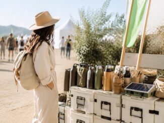 Sustainable packing list for music festivals and events