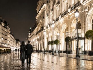 Beckham couple turns heads in Paris as family drama looms
