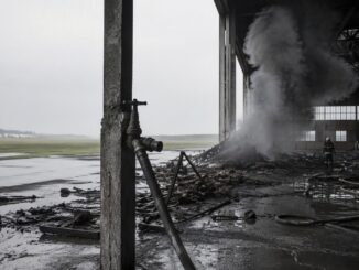 Bruntingthorpe airfield blaze prompts major firefighting effort