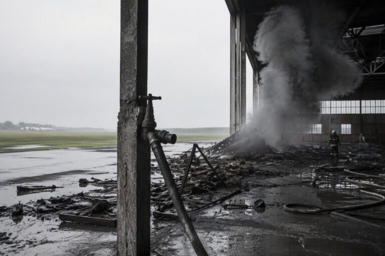 Bruntingthorpe airfield blaze prompts major firefighting effort