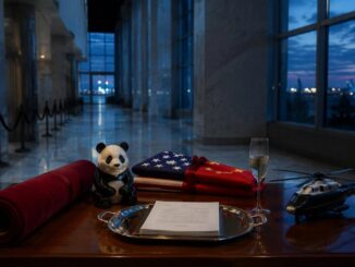 Pomp overwhelms progress in Trump-Xi summit, pandas and stars attend