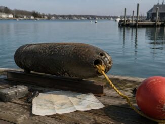 World War II bomb safely cleared from Falmouth harbor