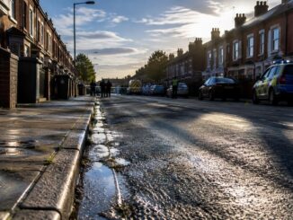 Armed officers discharge firearms on Fishponds Road, victim treated and suspect detained