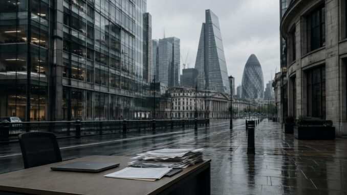 British job market shows modest gains as vacancies shrink
