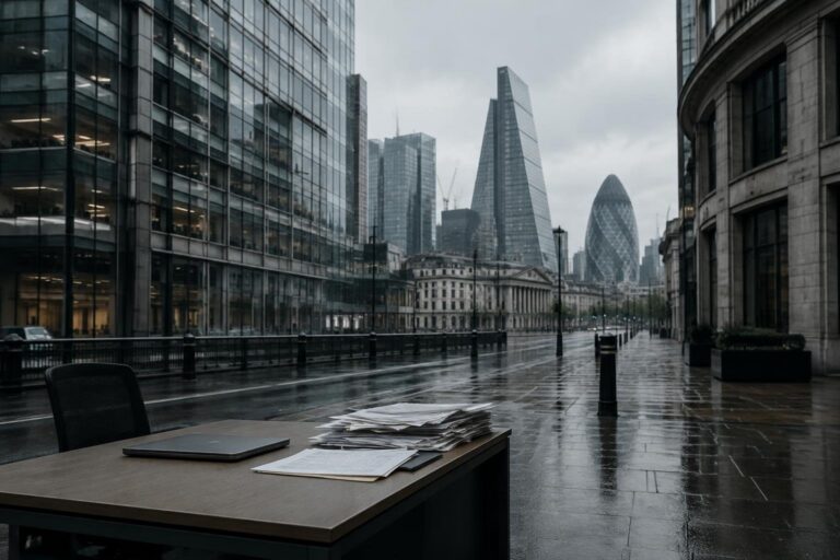 British job market shows modest gains as vacancies shrink