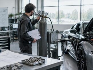 Cold gas thrusters in electric cars