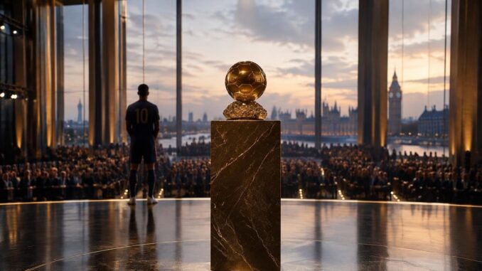 Harry Kane wins 2026 Ballon d'Or, ending 25-year English drought