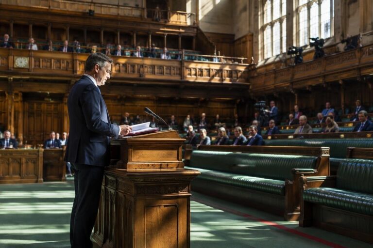 Healey's first budget promises lower energy bills, higher bank taxes