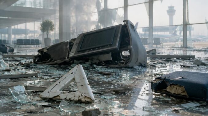 Houthi missile hits King Khalid airport, 12 dead, 300+ wounded