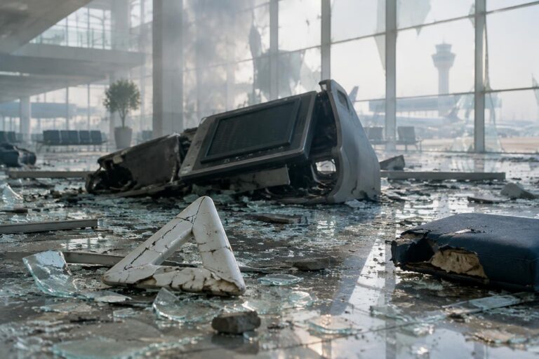 Houthi missile hits King Khalid airport, 12 dead, 300+ wounded